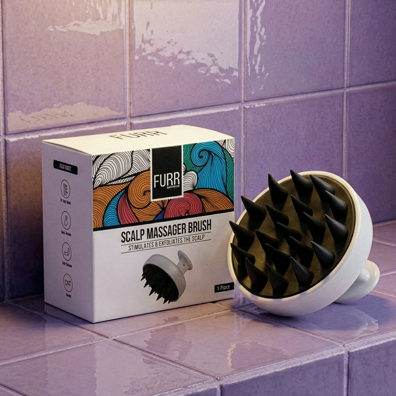 Scalp Massager Brush (1N)