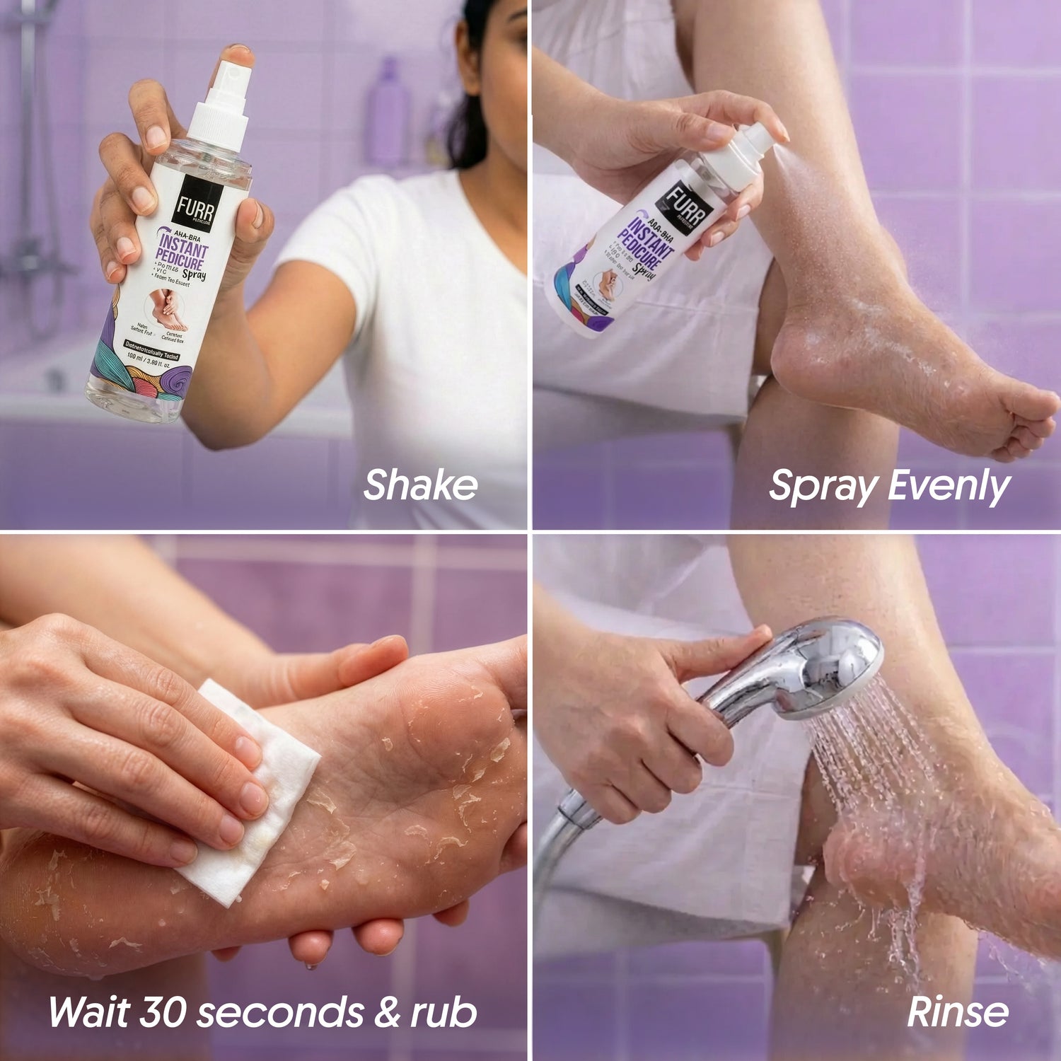 Instant Pedicure Spray