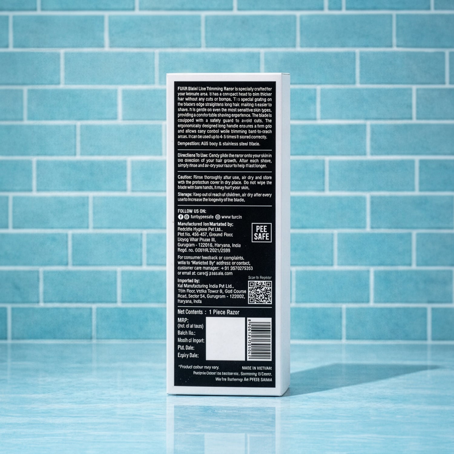 Bikini Line Trimming Razor For Women (1N)