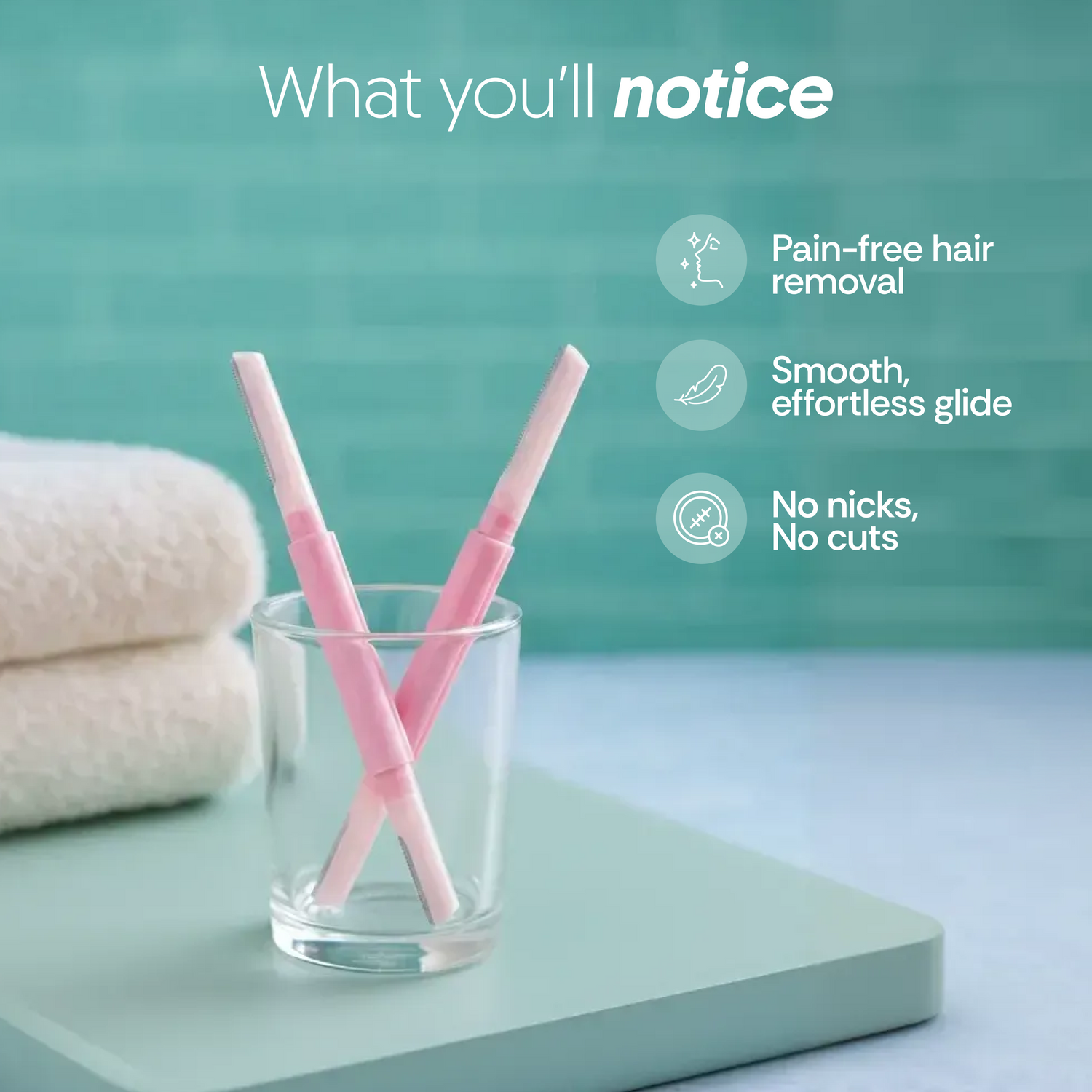 Dual Head Face Razor For Women (3N)