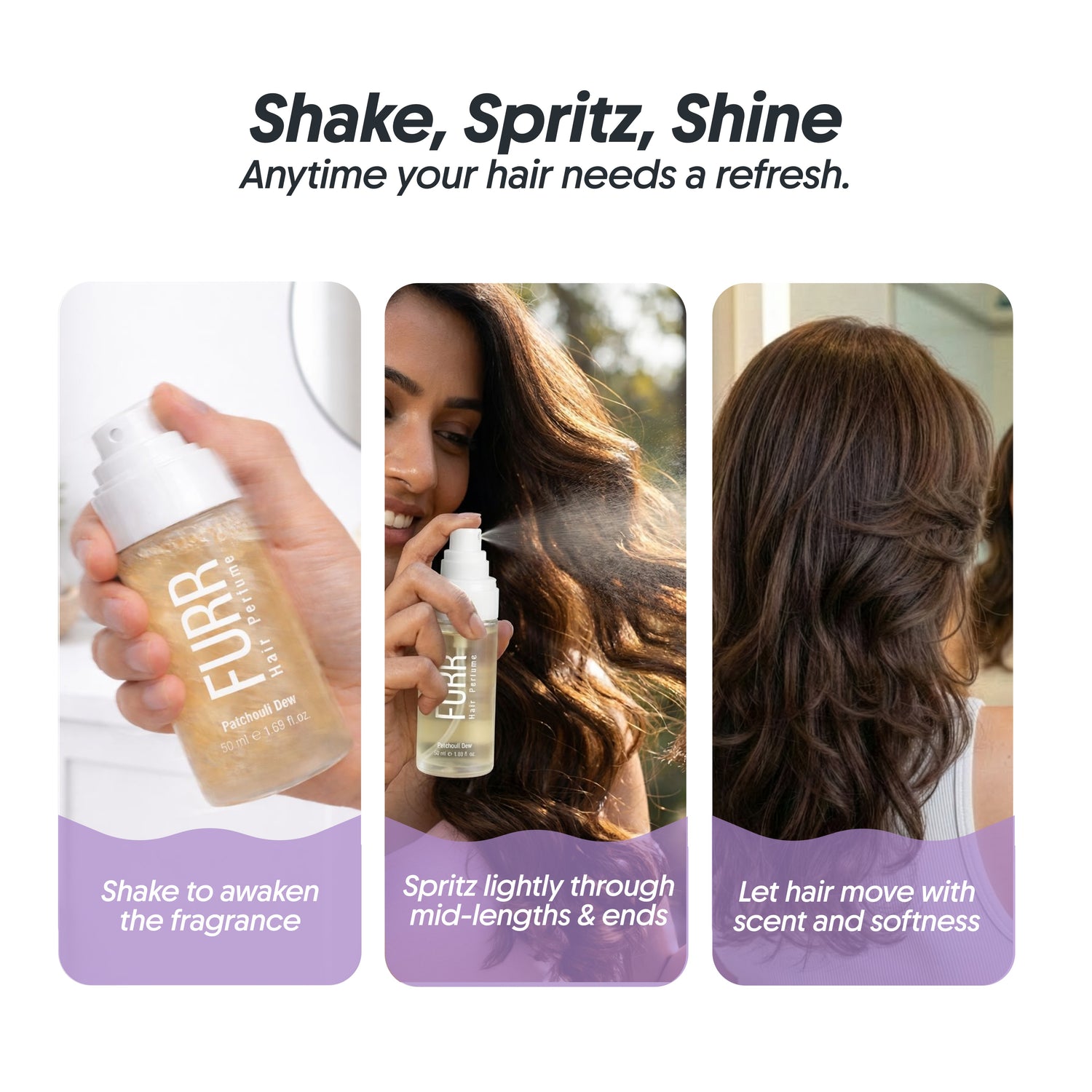 FURR Patchouli Dew Hair Perfume