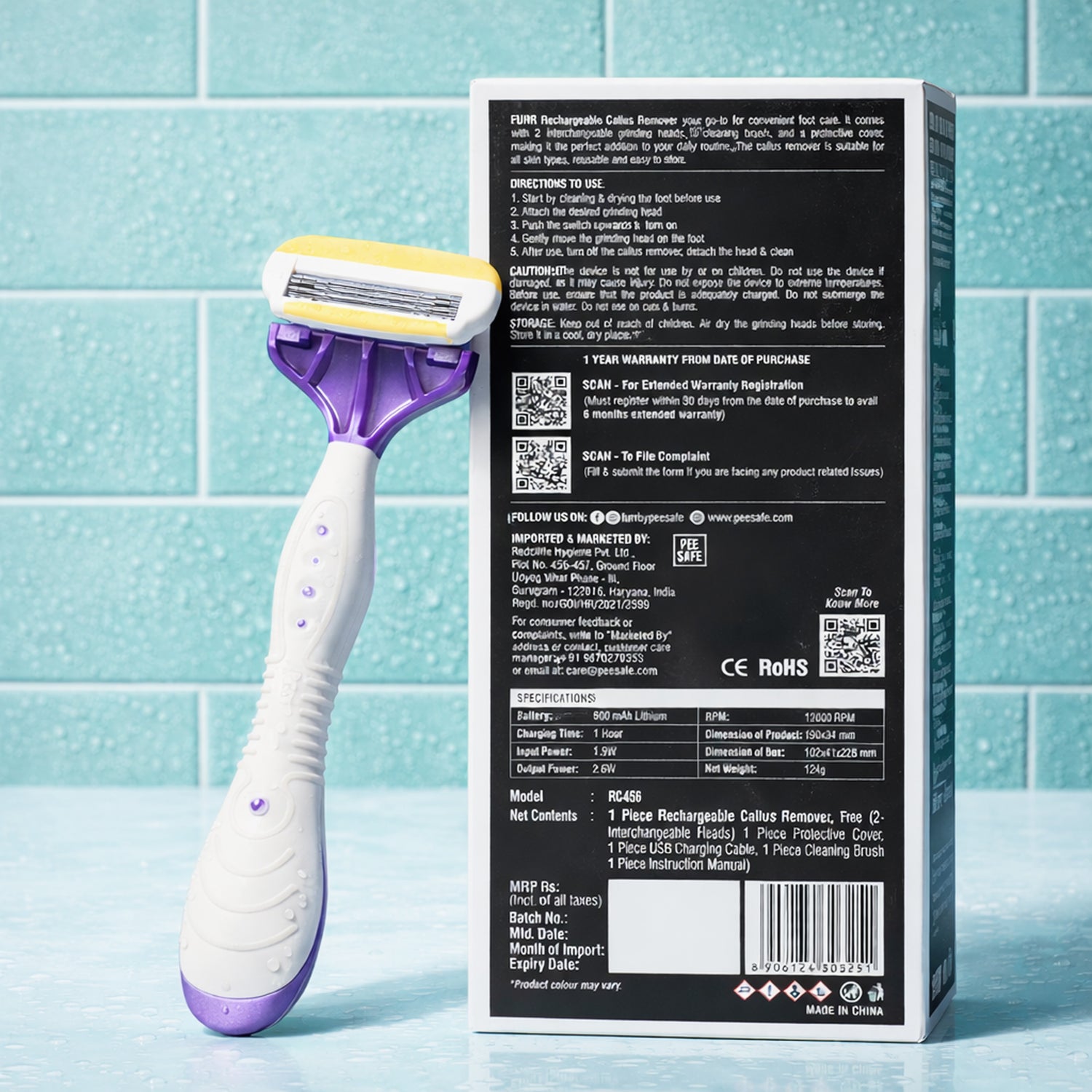 Body Shaving Razor For Women (1N)