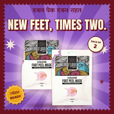 Foot Peel Mask - Pack of 2
