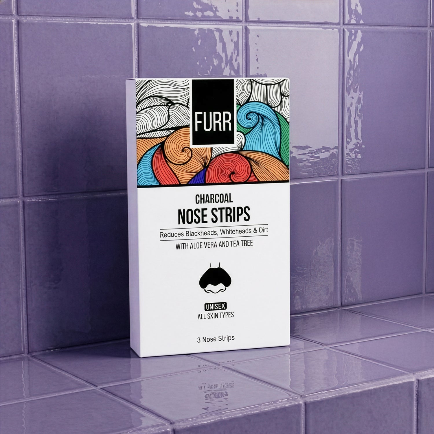 Bamboo Charcoal Nose Strips (3N)