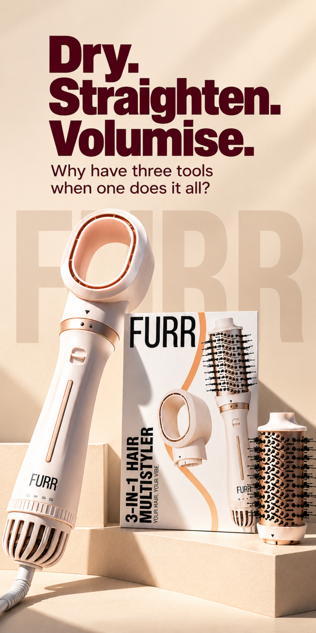 3-in-1 Hair Multistyler