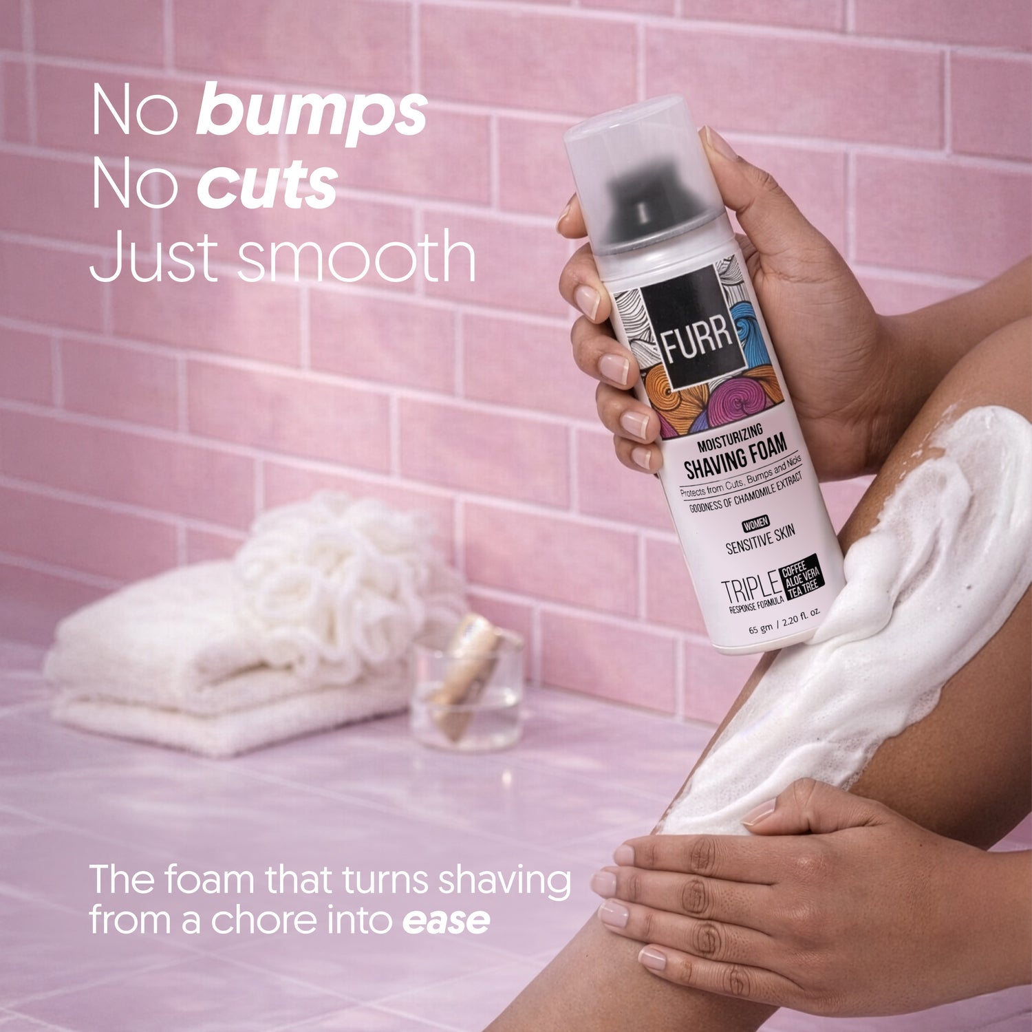 Moisturizing Shaving Foam (65 GM)