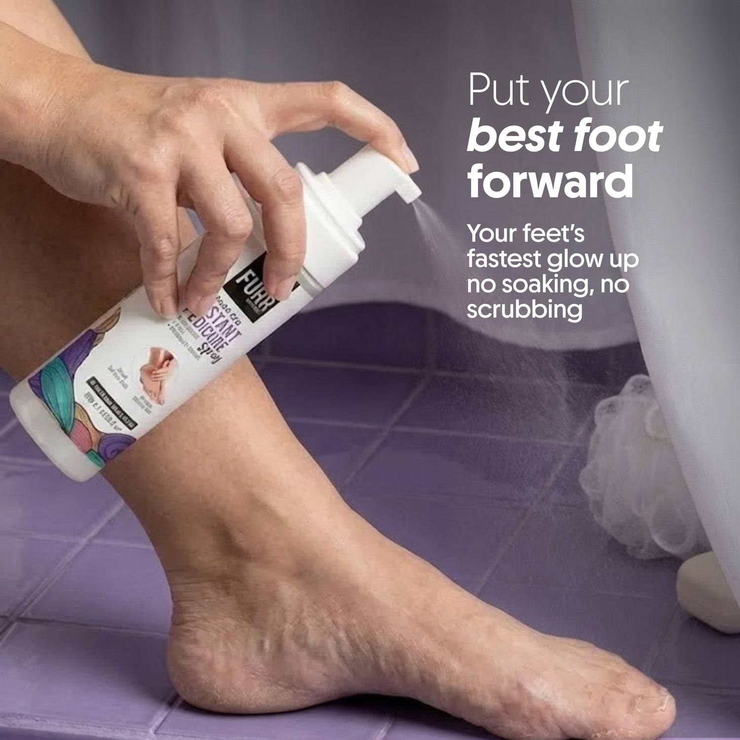 Instant Pedicure Spray