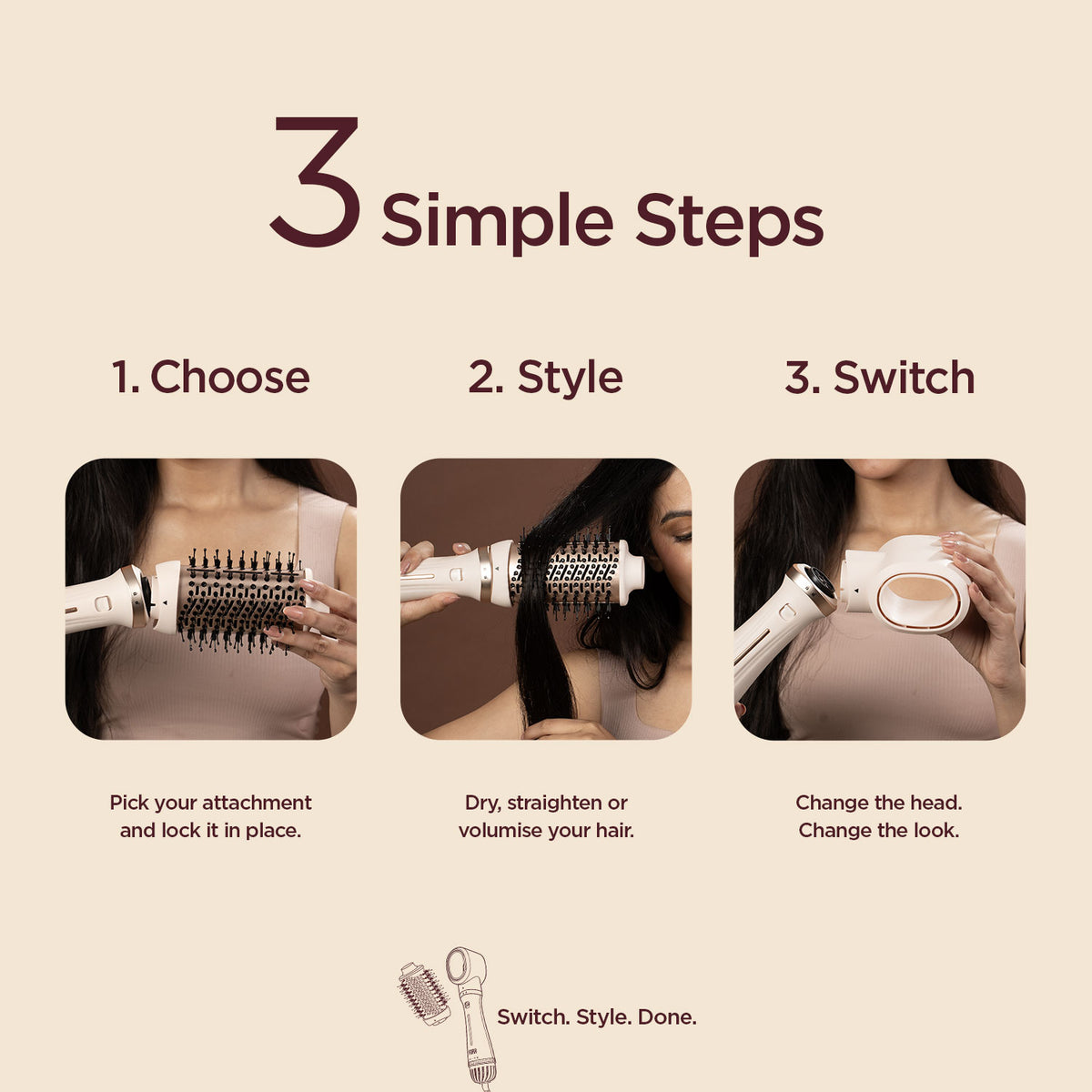 3-in-1 Hair Multistyler