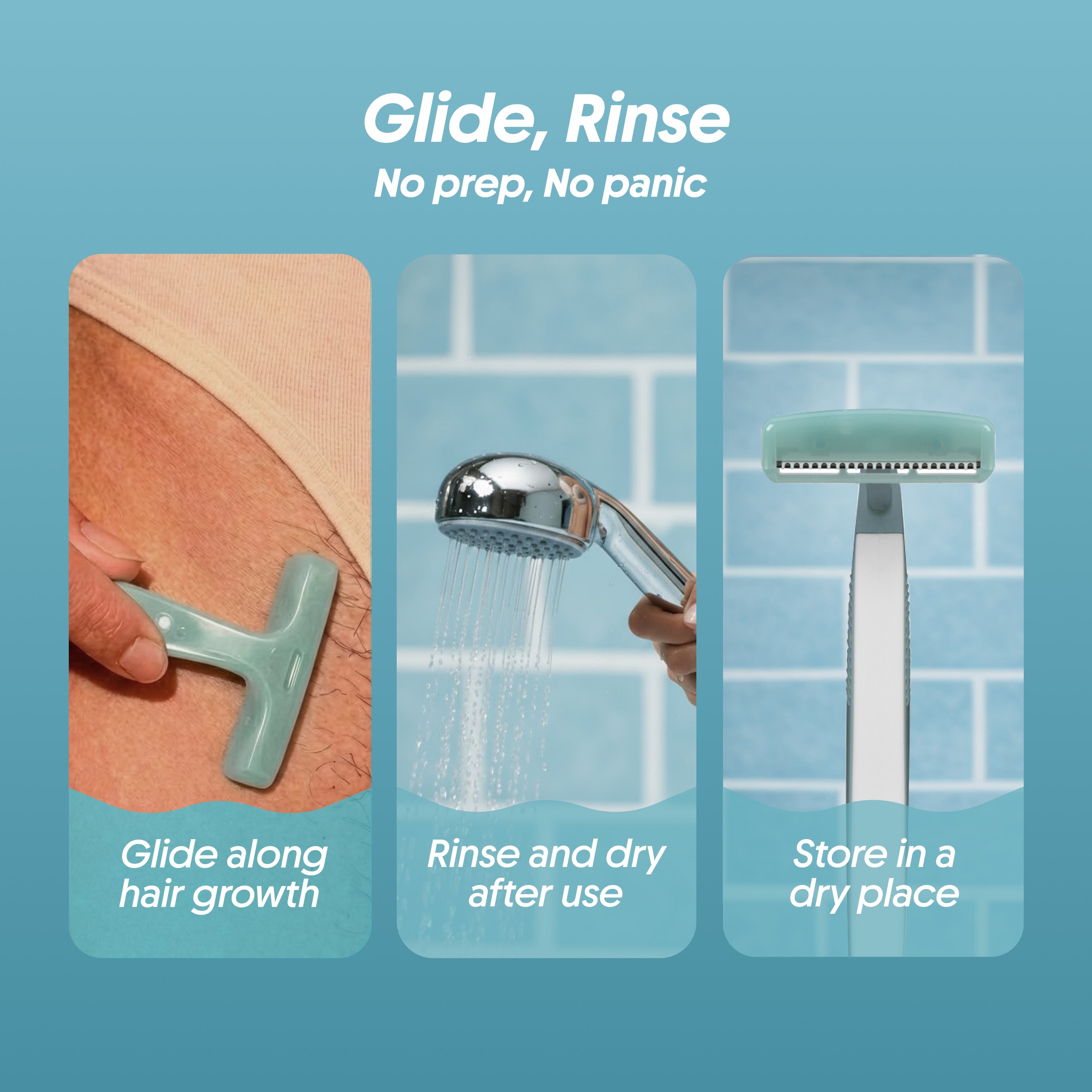 Bikini Line Trimming Razor For Women (1N)