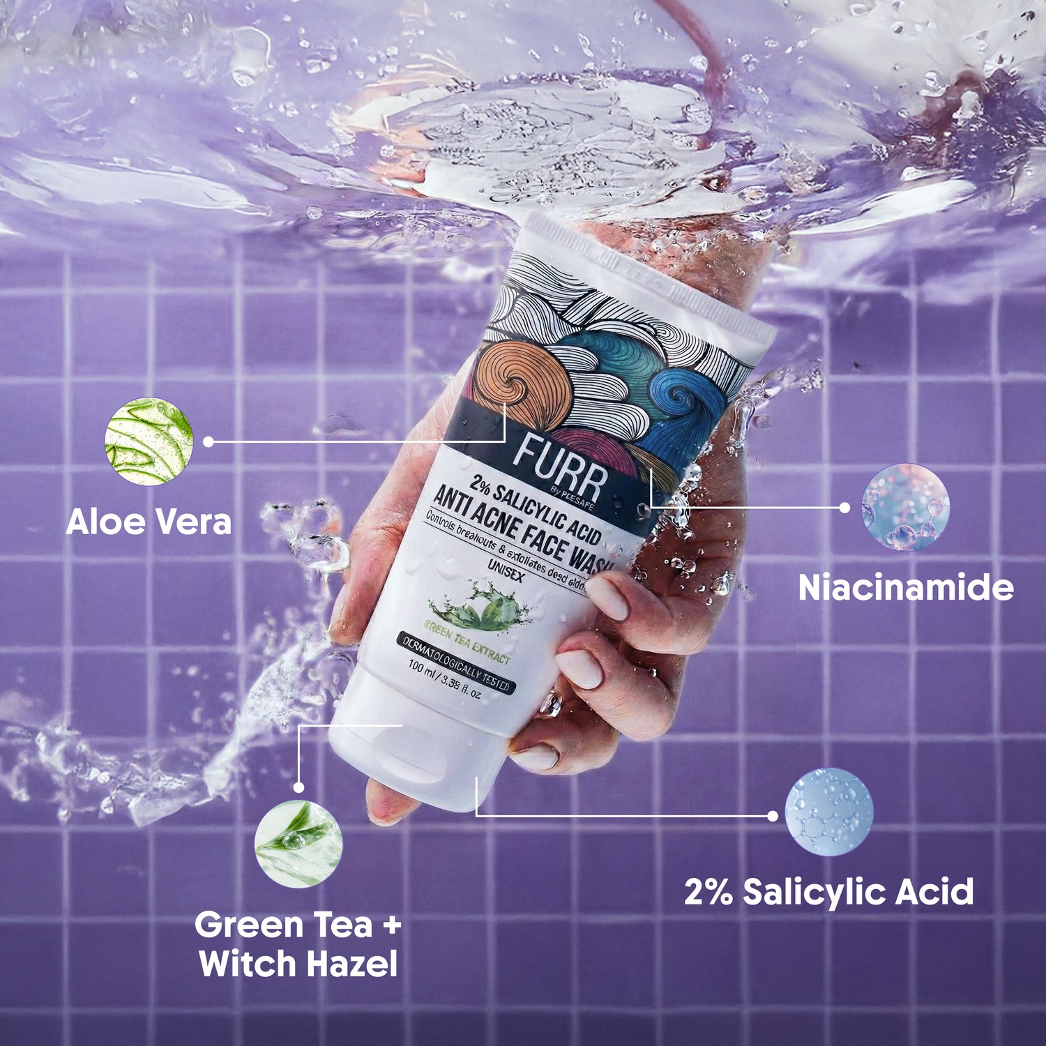 2% Salicylic Acid Anti Acne Facewash