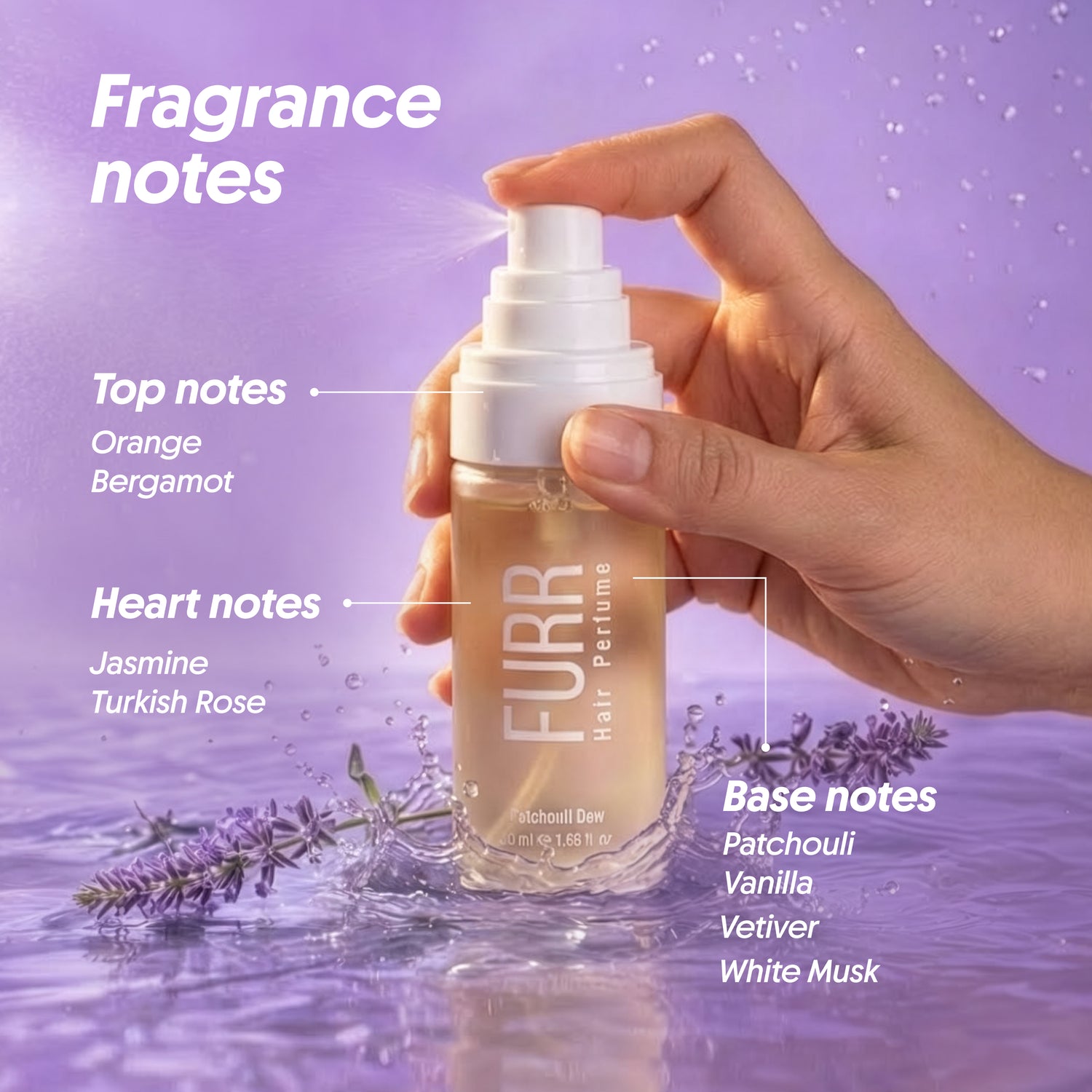 FURR Patchouli Dew Hair Perfume