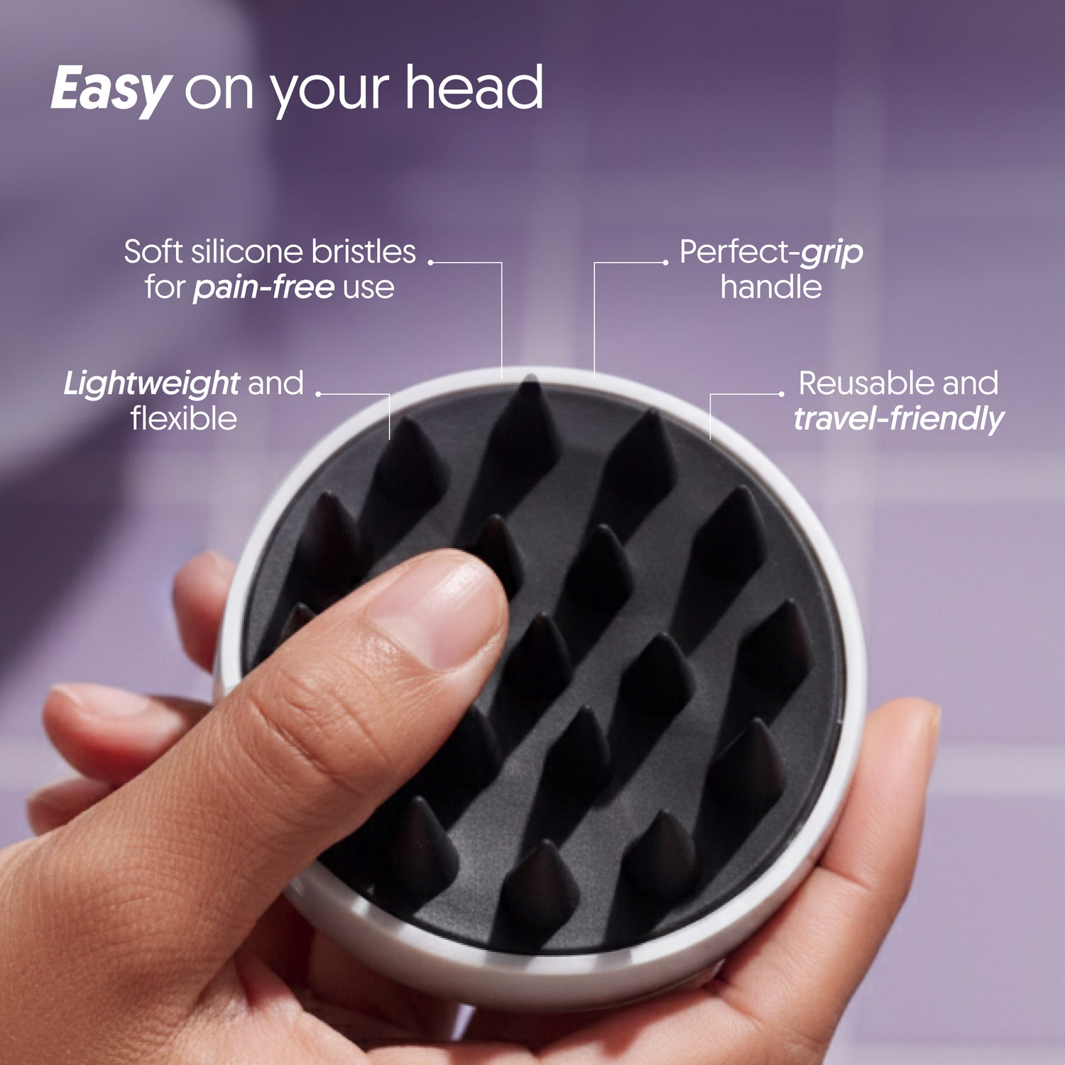 Scalp Massager Brush (1N)