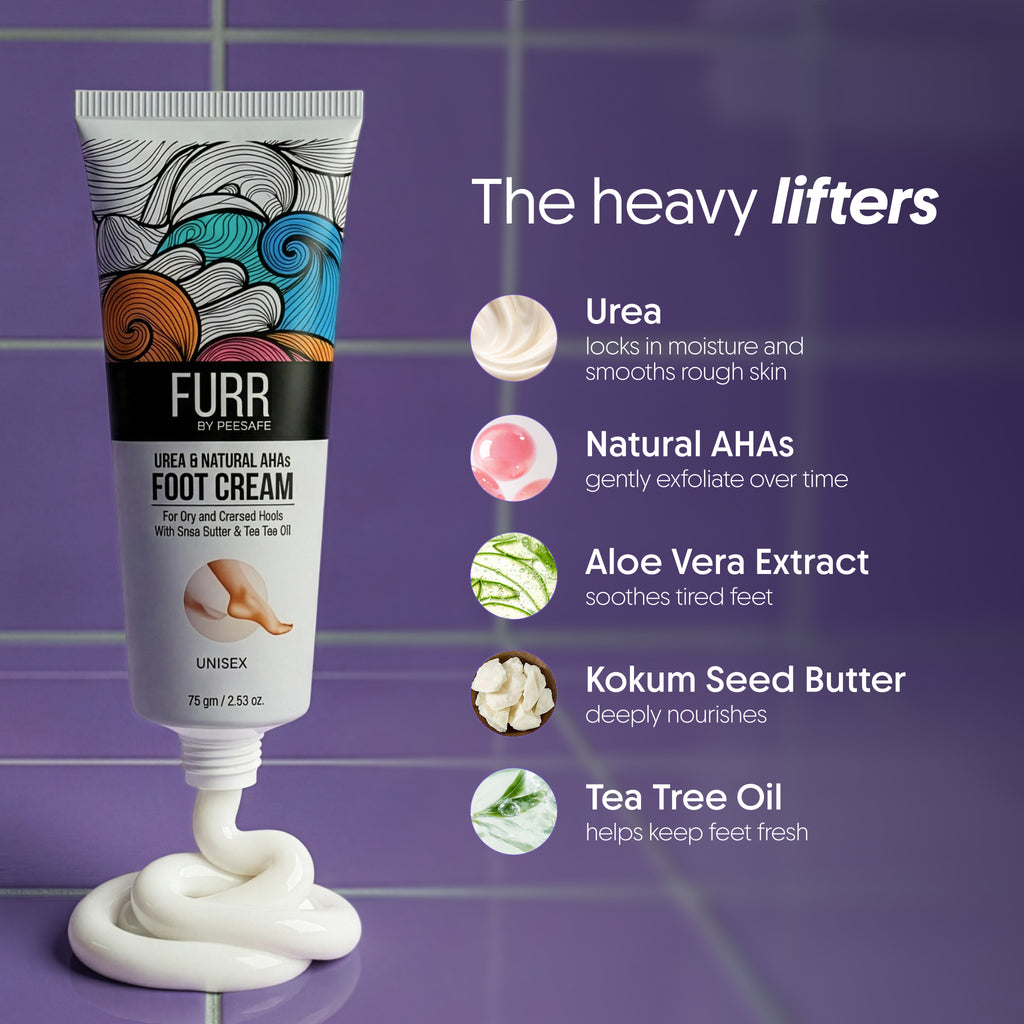 Urea & Natural AHAs Foot Cream