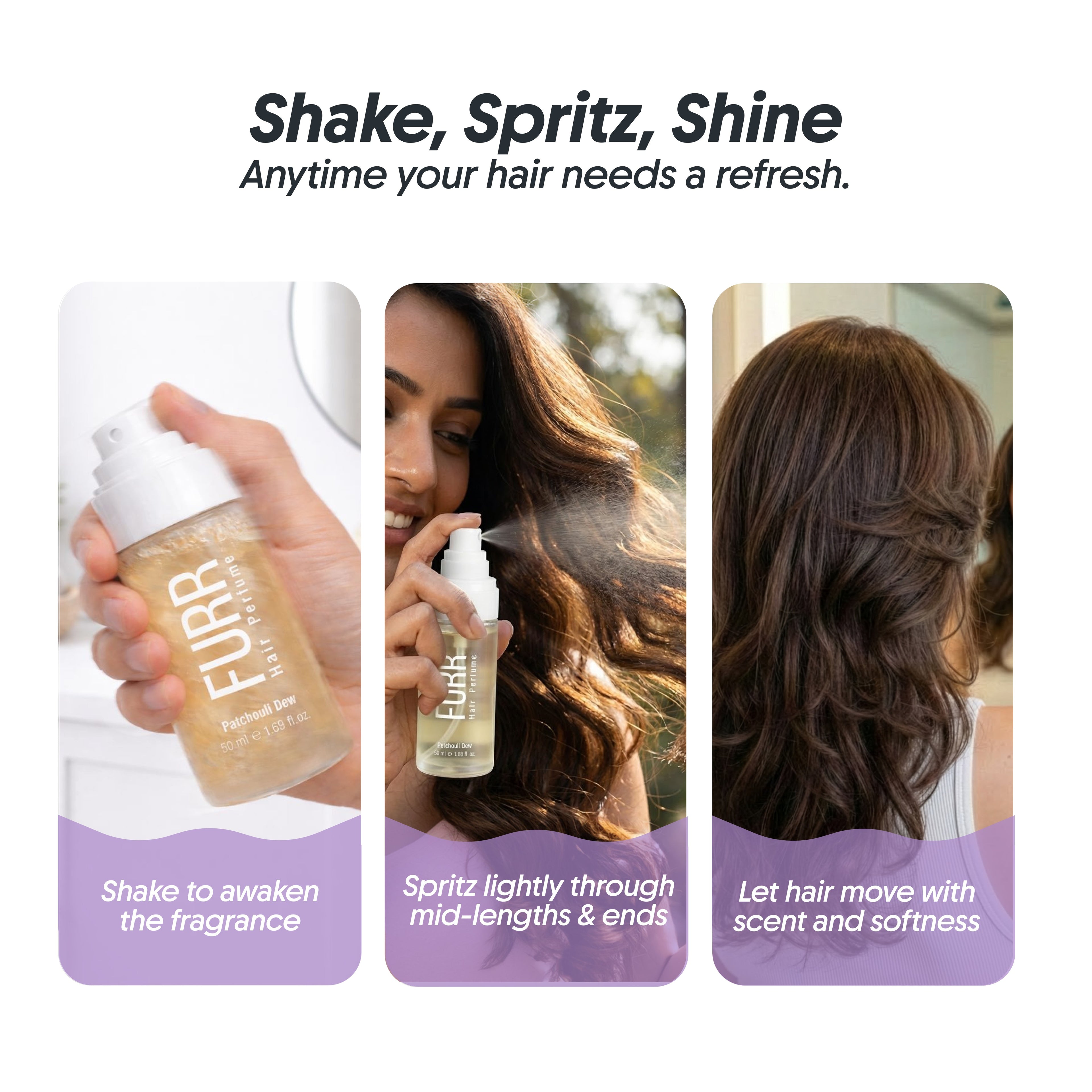 FURR Patchouli Dew Hair Perfume