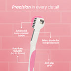 Advanced Nano Coated Face Razor For Women (1N)
