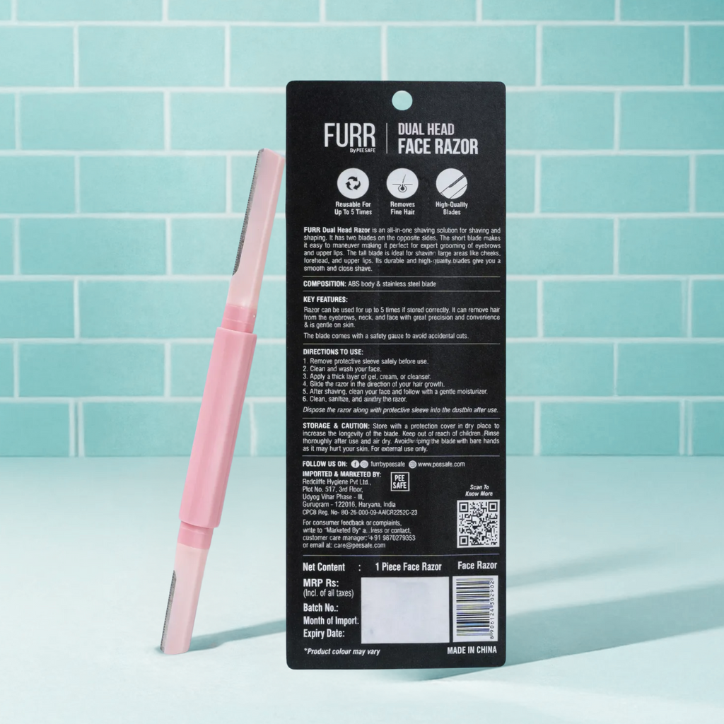Dual Head Face Razor For Women (3N)