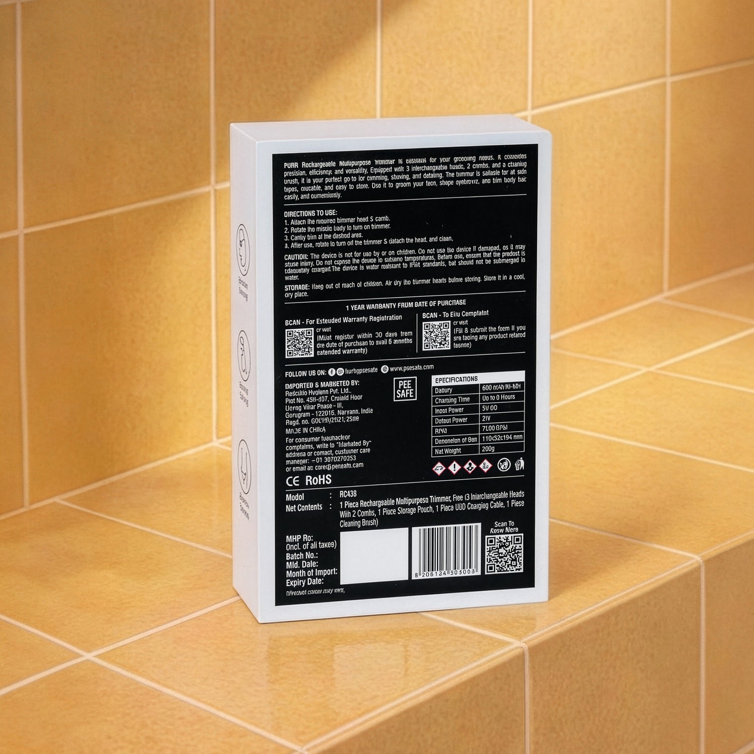 Rechargeable Multipurpose Trimmer