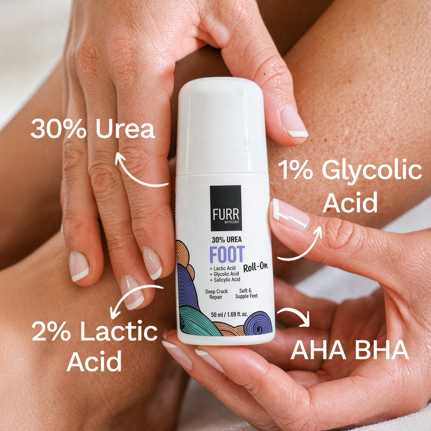 30% Urea Foot Roll-On