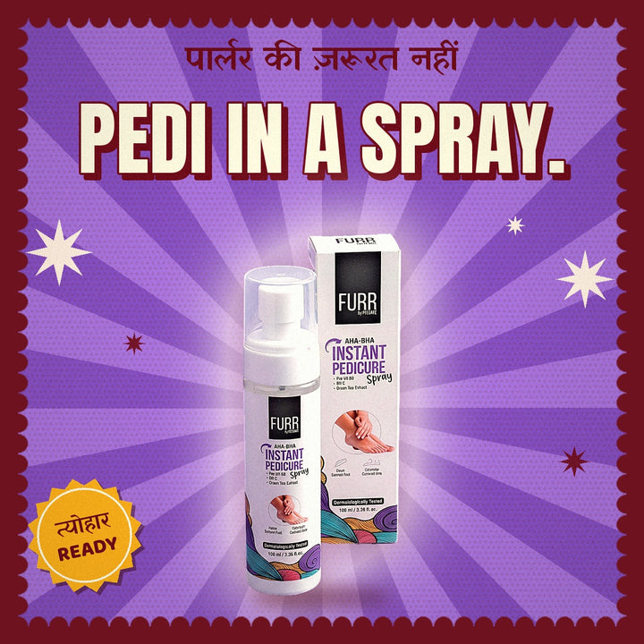 Instant Pedicure Spray