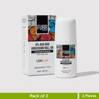 Furr 4% AHA BHA Underarm Roll On - Flora (Pack of 2)